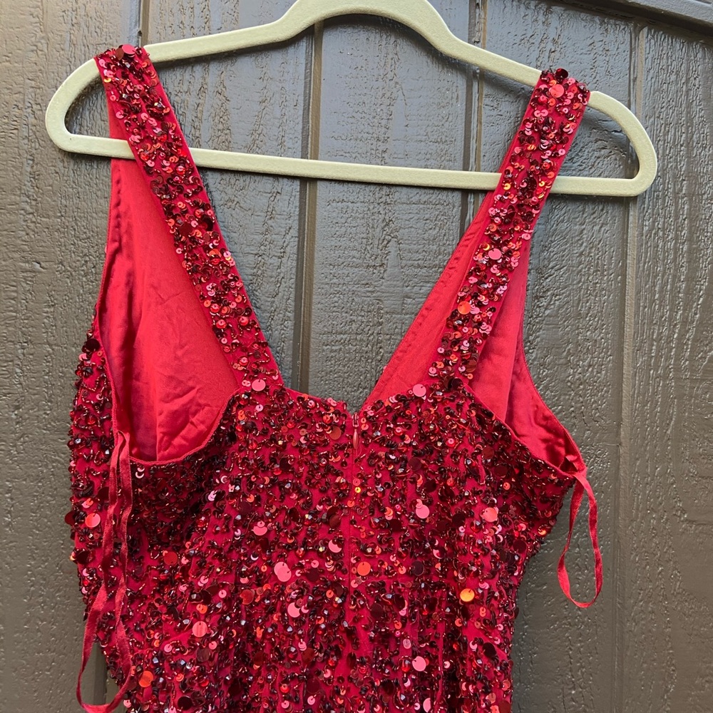 COPY - Parker Black Monarch Dress in Rosebud Sequins - Picture 8 of 12